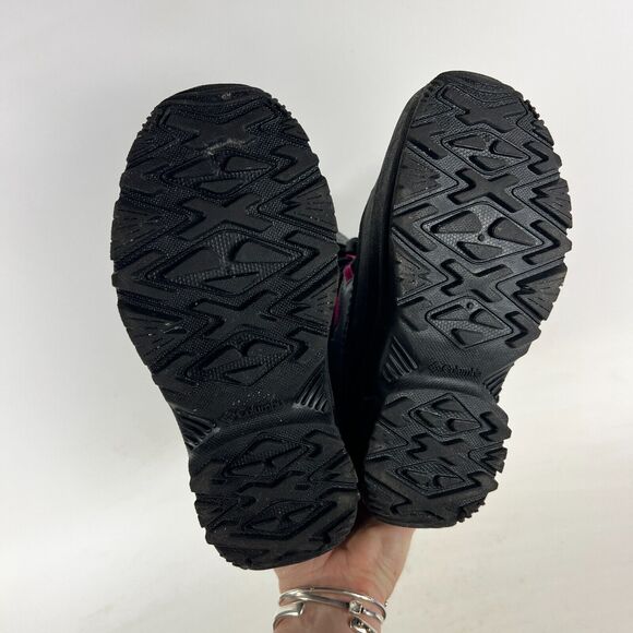 Columbia Bugaboot Celsius Snow Boots Kids 4 Gray Leather Lace Up Waterproof - Picture 8 of 9